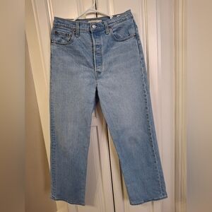 Levi's Wedgie Button Fly High Rise Women's Jeans